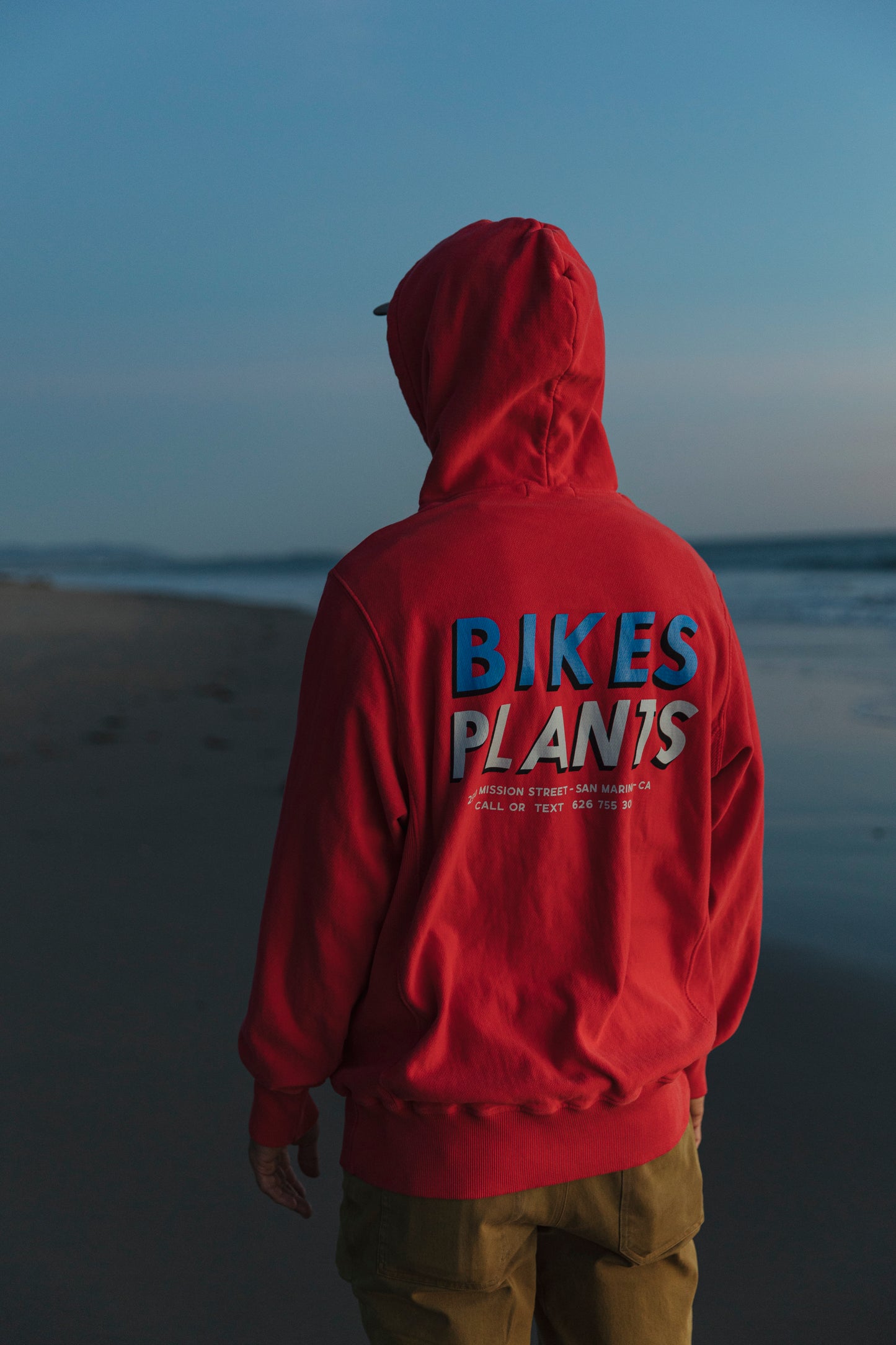 Bikes + Plants Heavyweight Hoodie